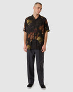 Mens Beauty In Darkness Bowling Short Sleeve Shirt