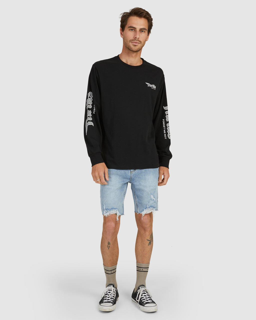MENS FORGET ME NOT MERCH FIT LONG SLEEVE T-SHIRT