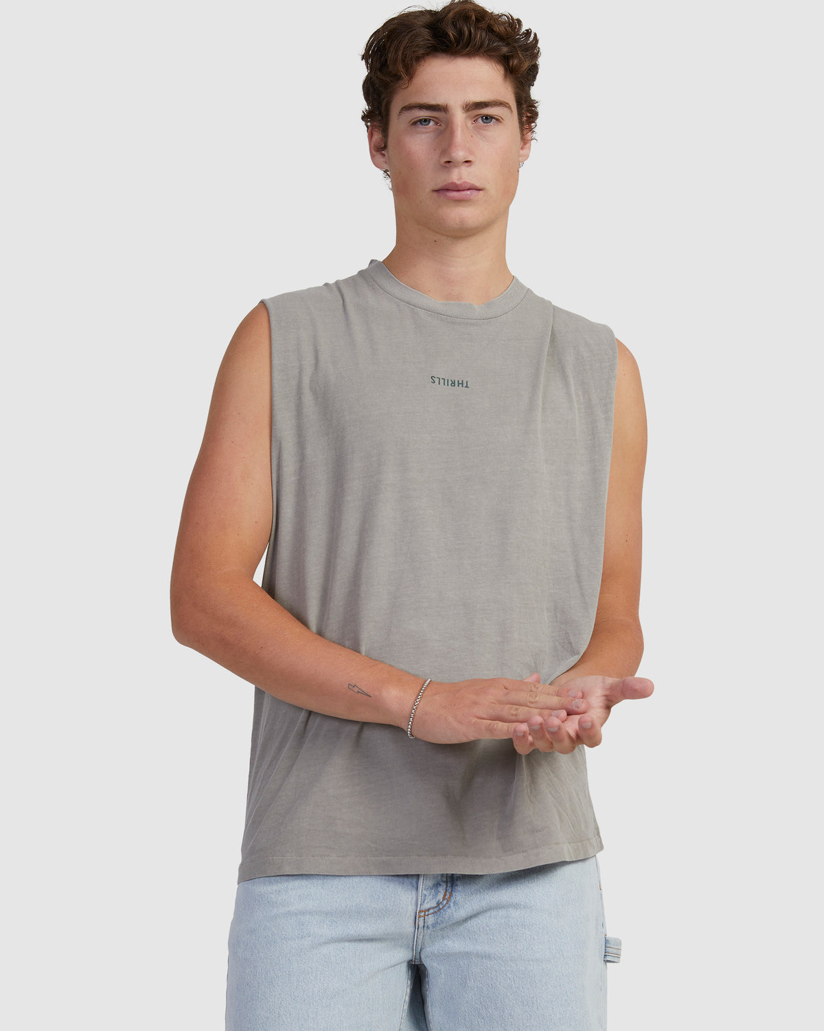 MENS MINIMAL THRILLS MERCH FIT TANK TOP