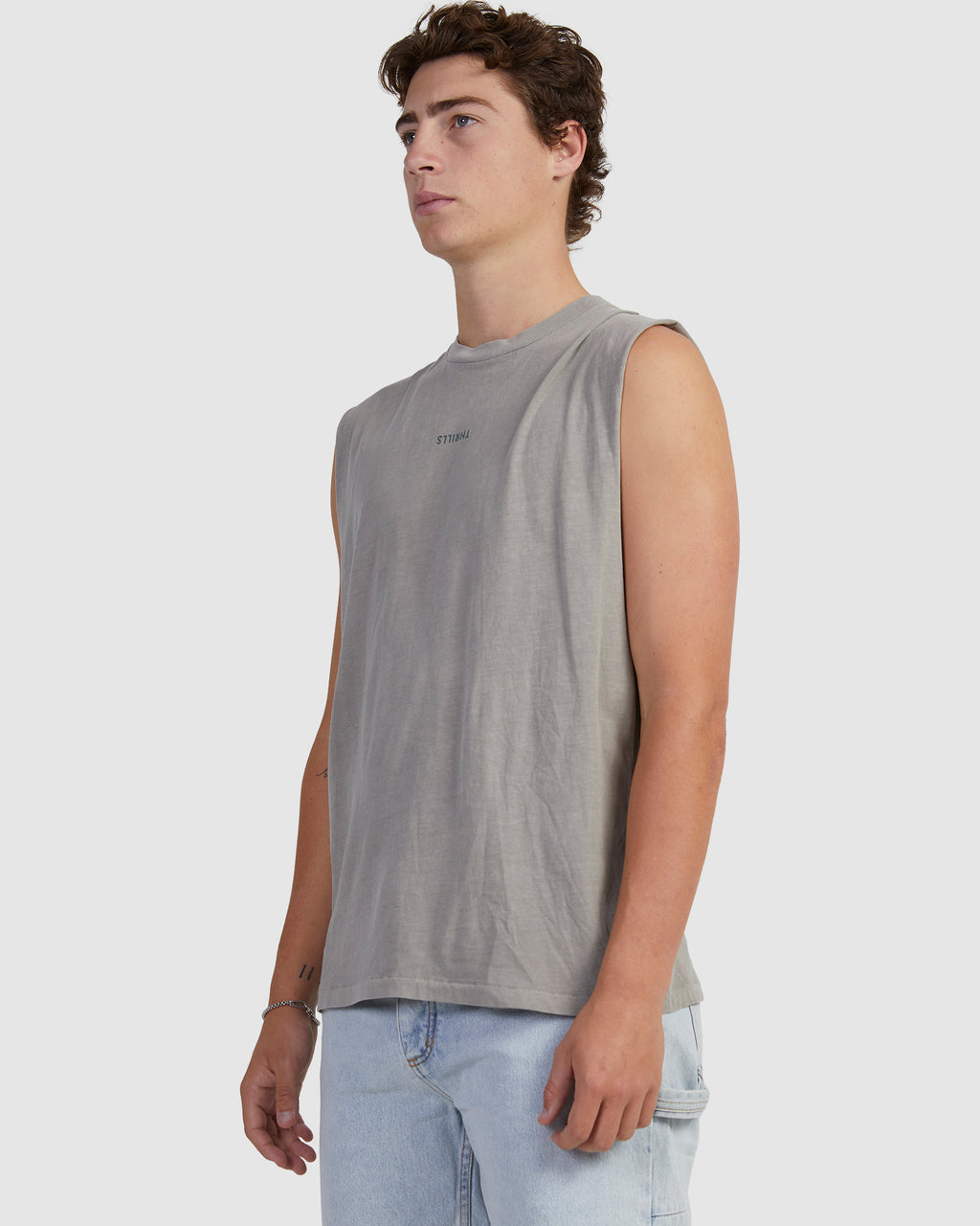 MENS MINIMAL THRILLS MERCH FIT TANK TOP