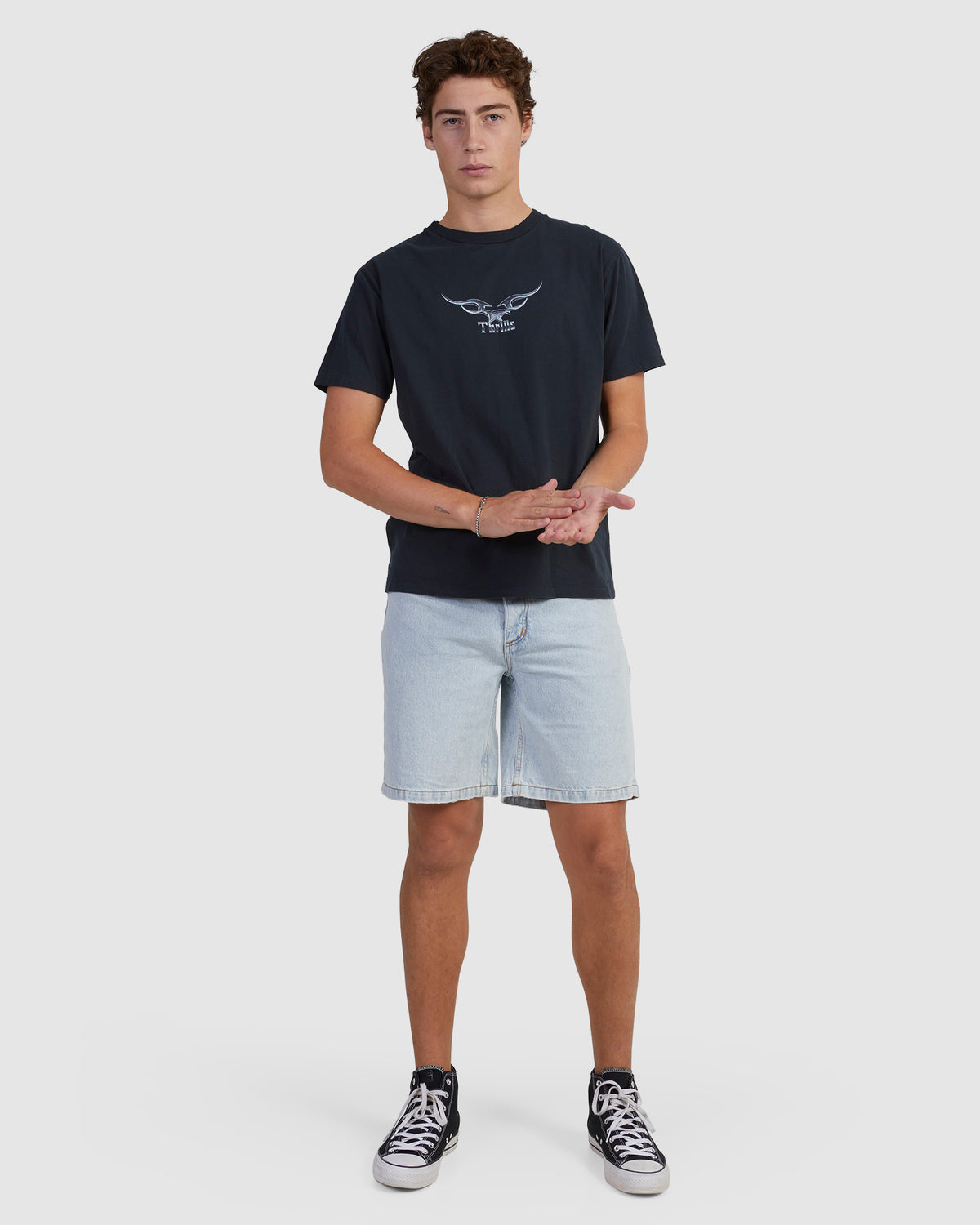 MENS IRON EAGLE MERCH FIT T-SHIRT