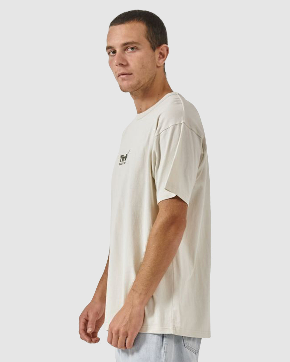 Mens Thrills Workwear Embro T-Shirt