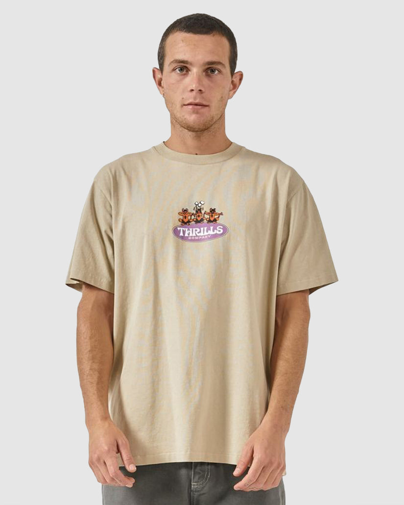MENS HEAR NO SEE NO MERCH FIT T-SHIRT