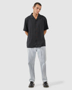 Mens Hemp Minimal Thrills Bowling Short Sleeve Shirt