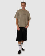 MENS LOST IN PARADISE EMBRO BOX FIT OVERSIZE T-SHIRT
