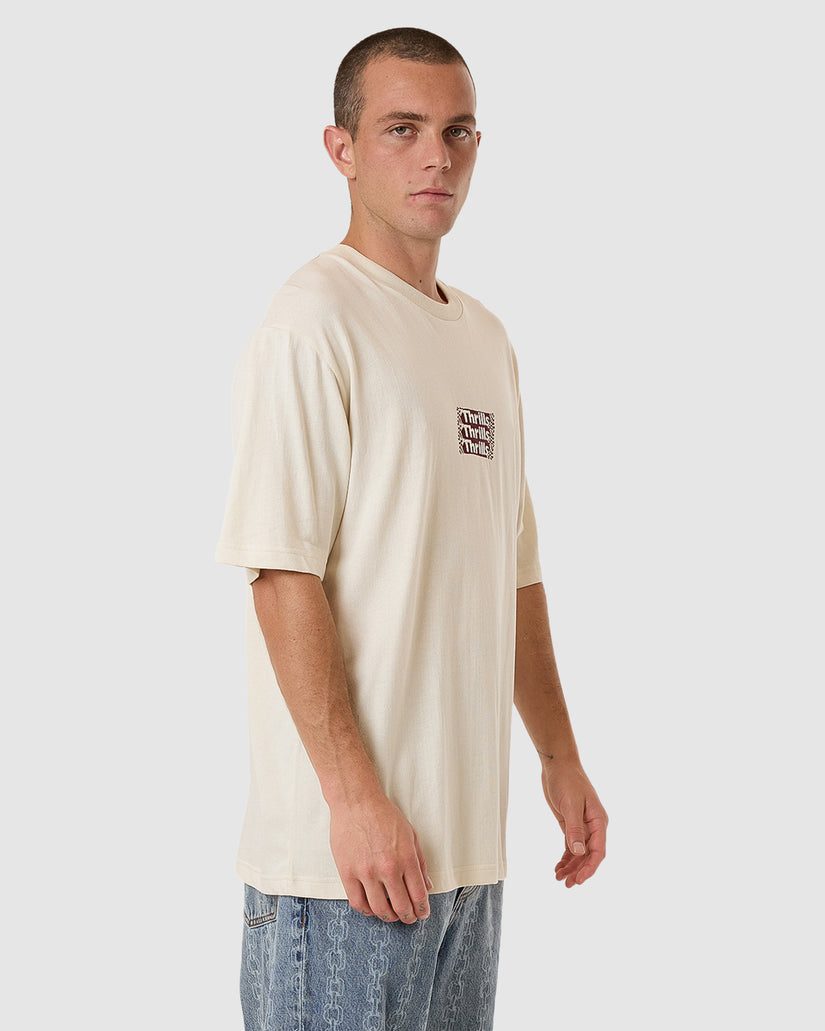 MENS DISTORTION OVERSIZE FIT T-SHIRT
