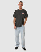 MENS NEVER STOP MERCH FIT TEE
