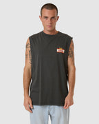 MENS NEVER STOP MERCH FIT TANK TOP