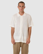 Mens Lost In Paradise Knit Bowling Short Sleeve Shirt