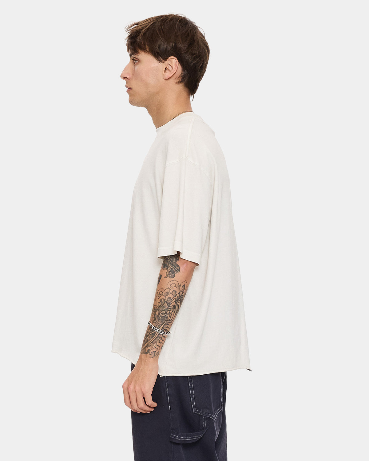 Mens Excitement Excitement Embroidery T-Shirt