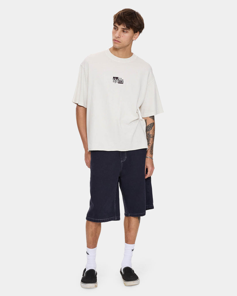 Mens Excitement Excitement Embroidery T-Shirt