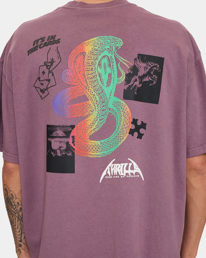 Mens It's In The Card Oversized T-Shirt