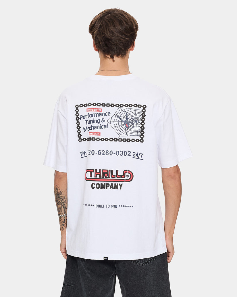 Mens Once Bitten Twice Shy Oversized T-Shirt