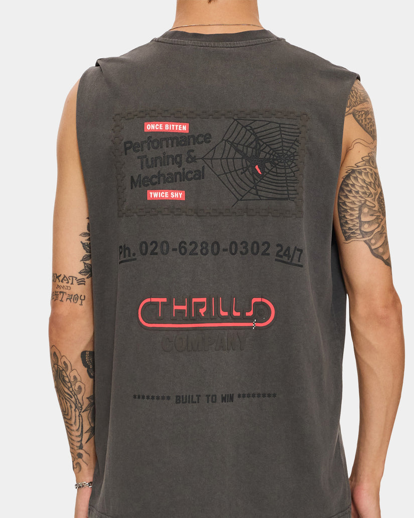 Mens One Bitten Twice Shy Muscle