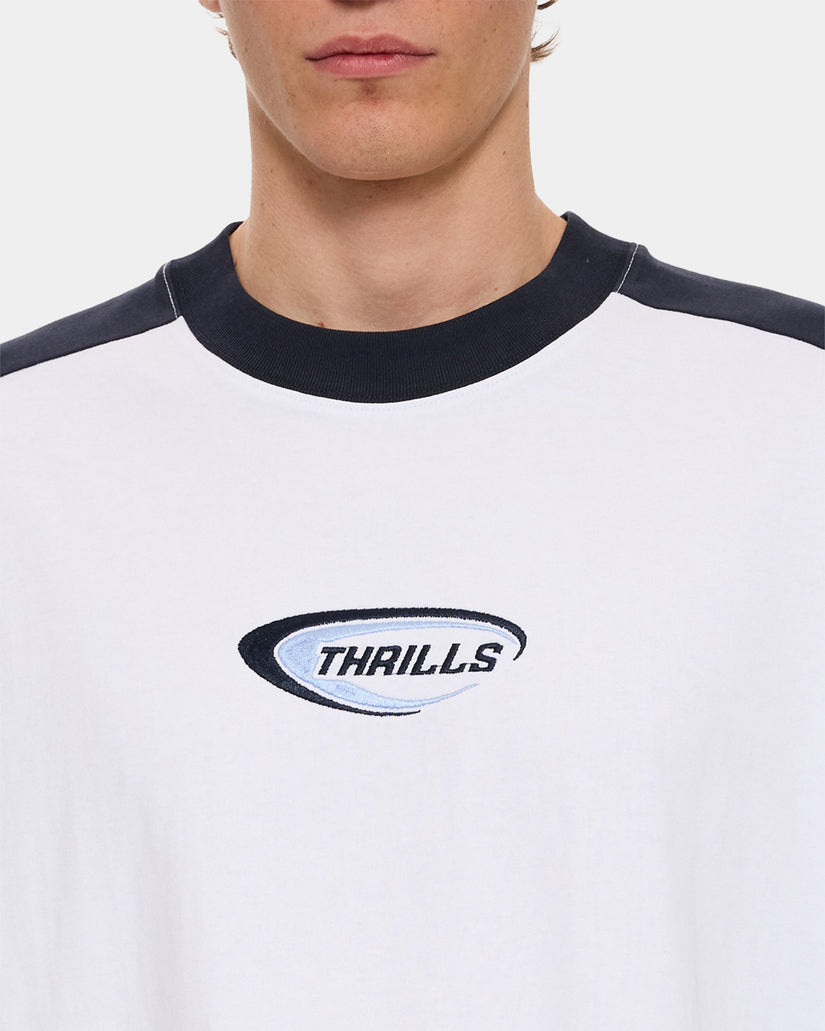 Mens Fusion Panel Oversized T-Shirt