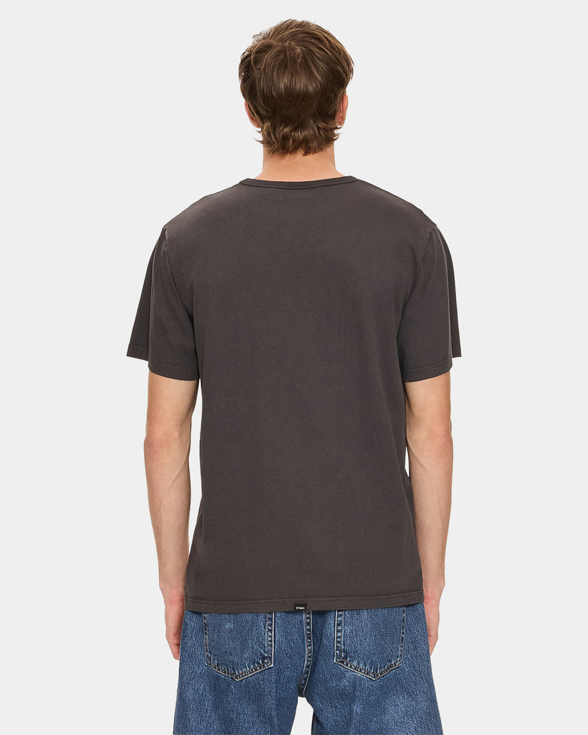 Mens Thrills Workwear Embrodery T-Shirt