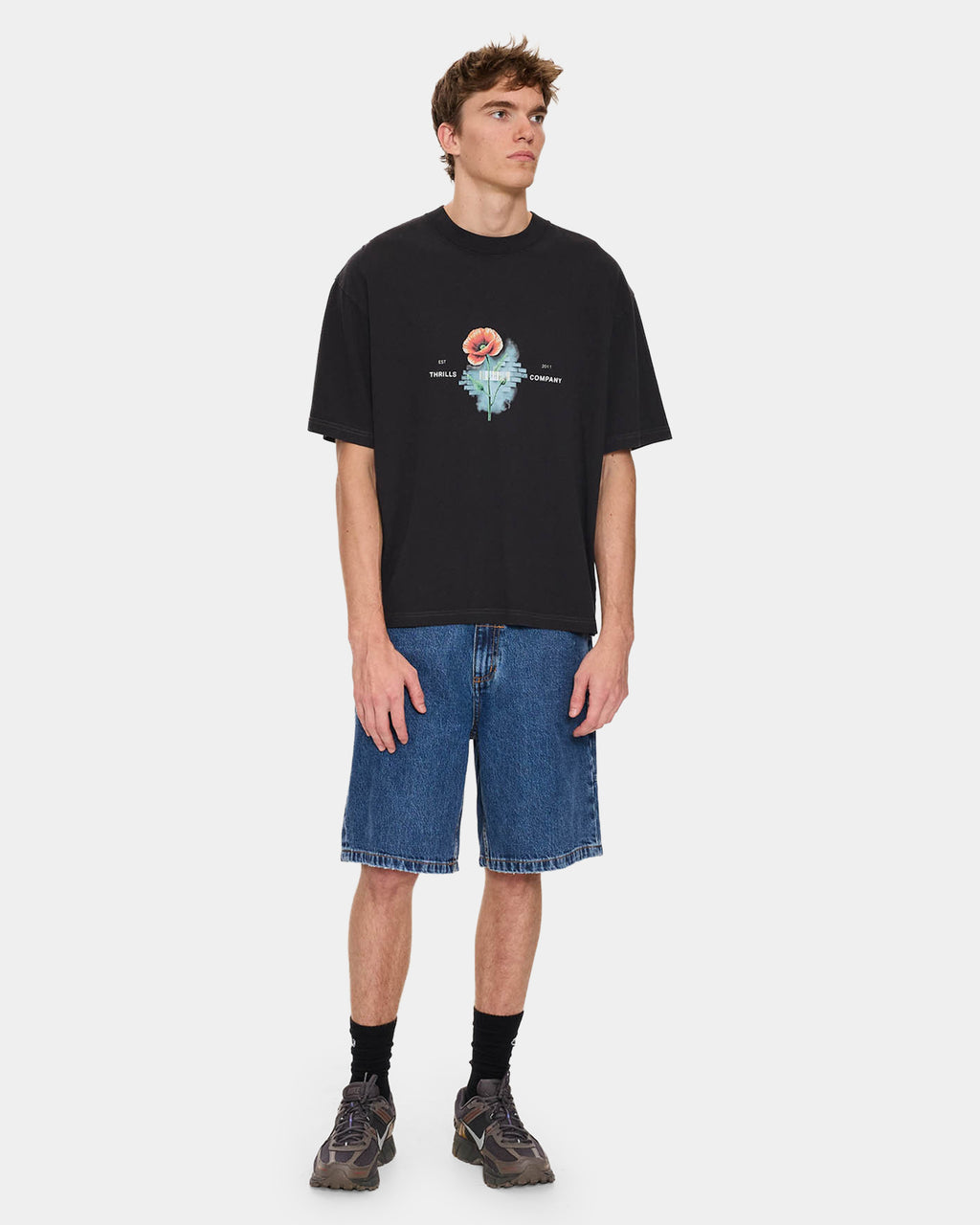 Mens Deadly Popular Oversized T-Shirt