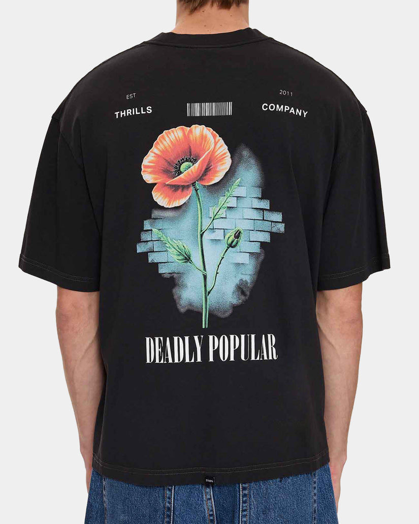 Mens Deadly Popular Oversized T-Shirt