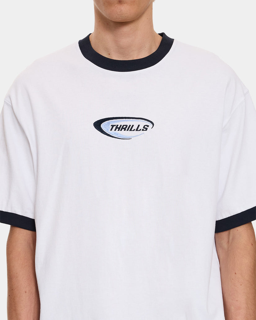 Mens Fusion Ringer Oversized T-Shirt