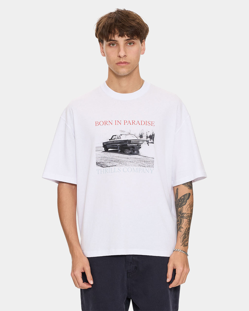 Mens Metal and Dust Oversized T-Shirt
