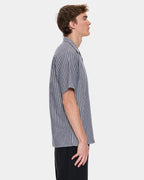 Mens Thrills Gardens Stripe Short Sleeve Shirt