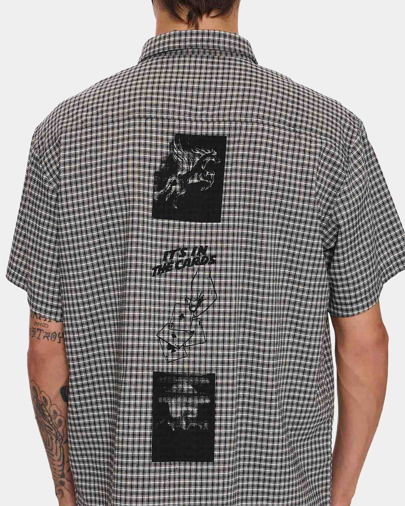 Mens It's In The Cards Short Sleeve Shirt