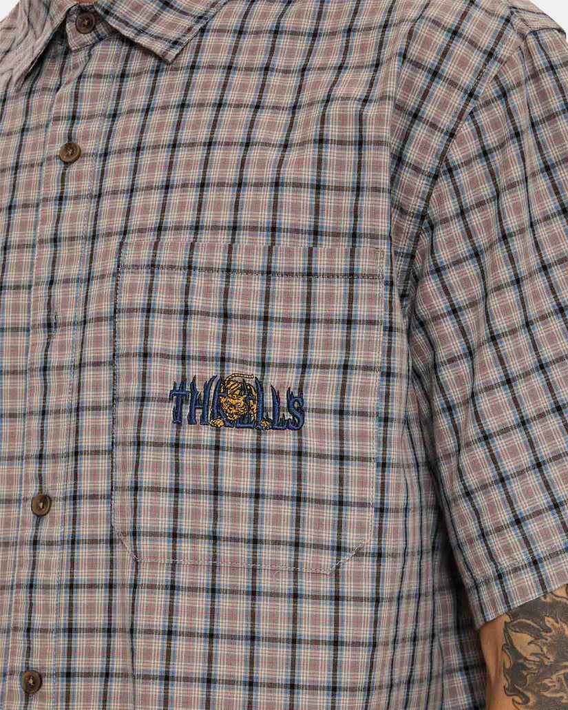 Mens Eyes In The Grass Short Sleeve Shirt