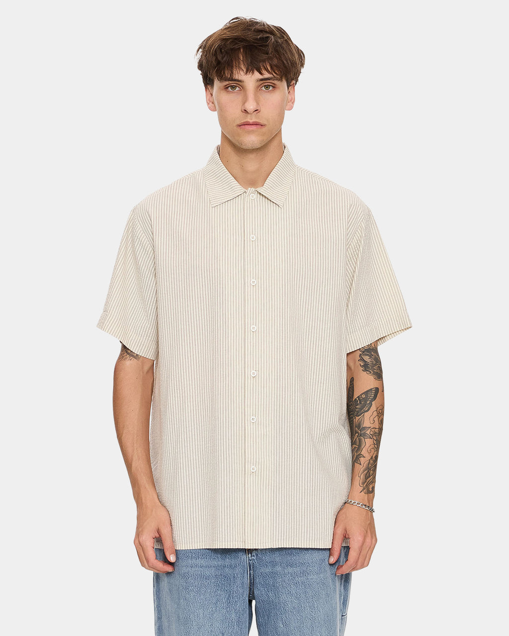 Mens Beauty Around Us Short Sleeve Shirt