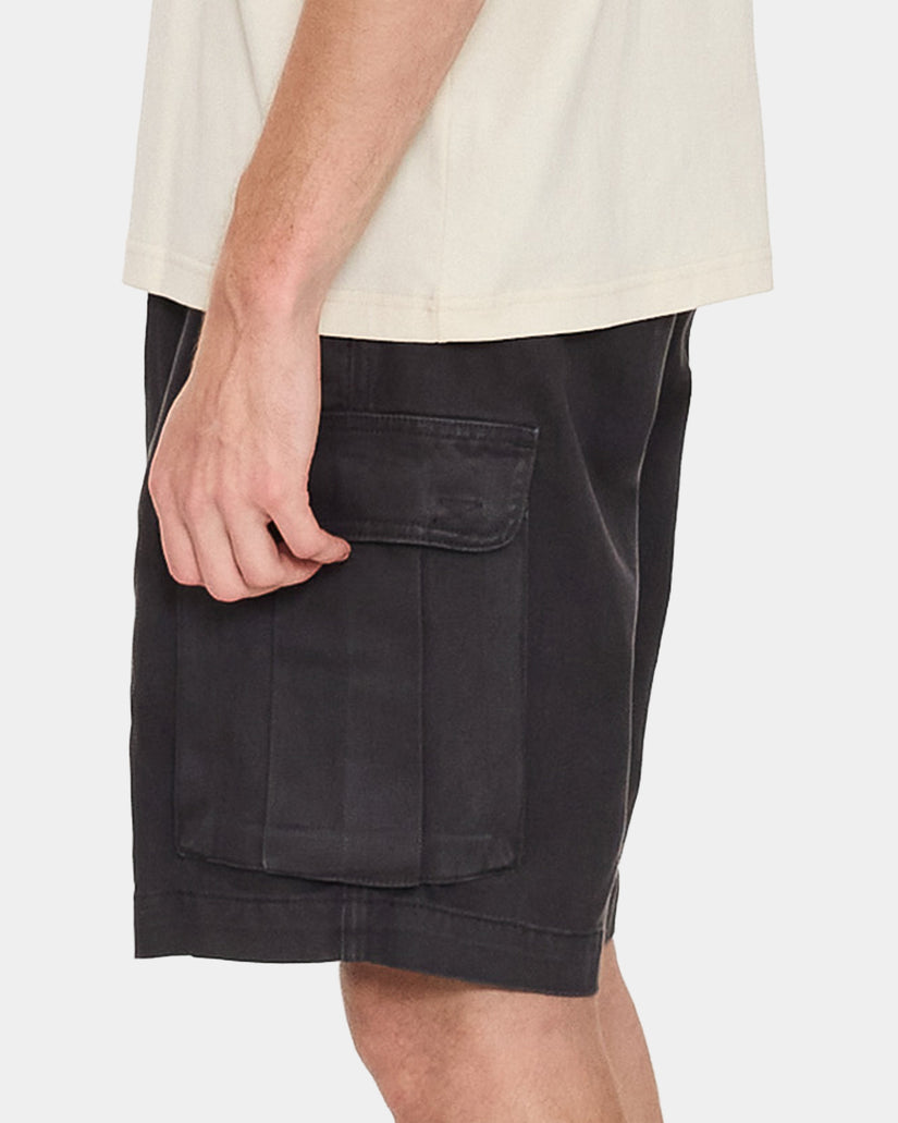 Mens Slacker Union Relaxed Cargo Shorts