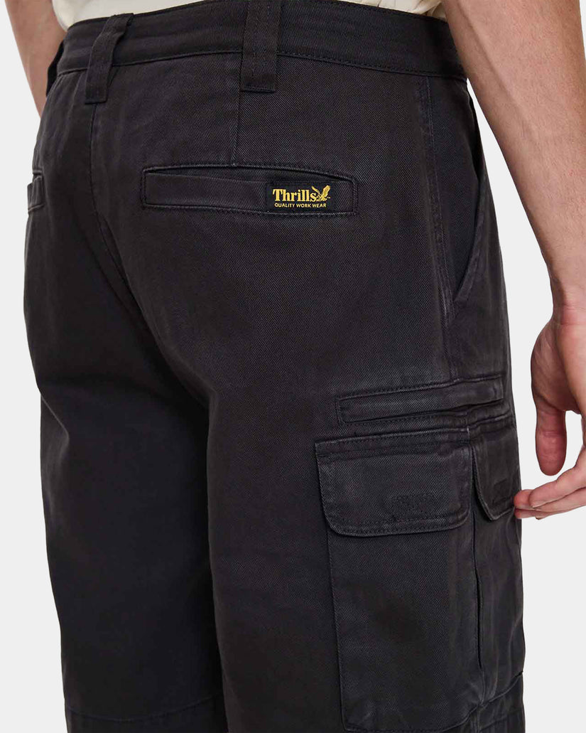 Mens Slacker Union Relaxed Cargo Shorts