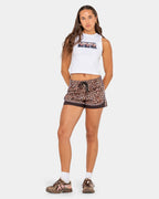 Womens Crossroads Fitted Tank Top