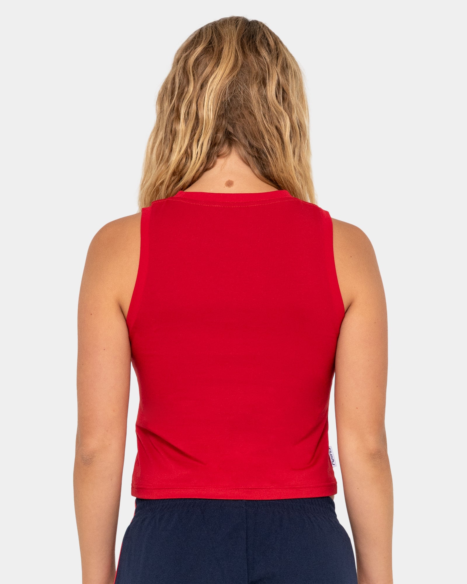Womens Crossroads Fitted Tank Top