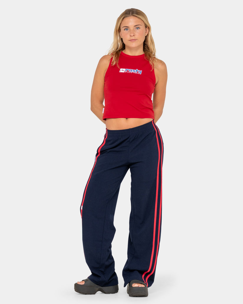 Womens Crossroads Fitted Tank Top