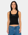 Womens Cassian Ribbed Tank Top