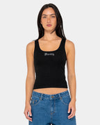 Womens Cassian Ribbed Tank Top