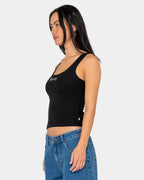 Womens Cassian Ribbed Tank Top