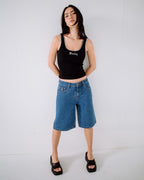 Womens Cassian Ribbed Tank Top
