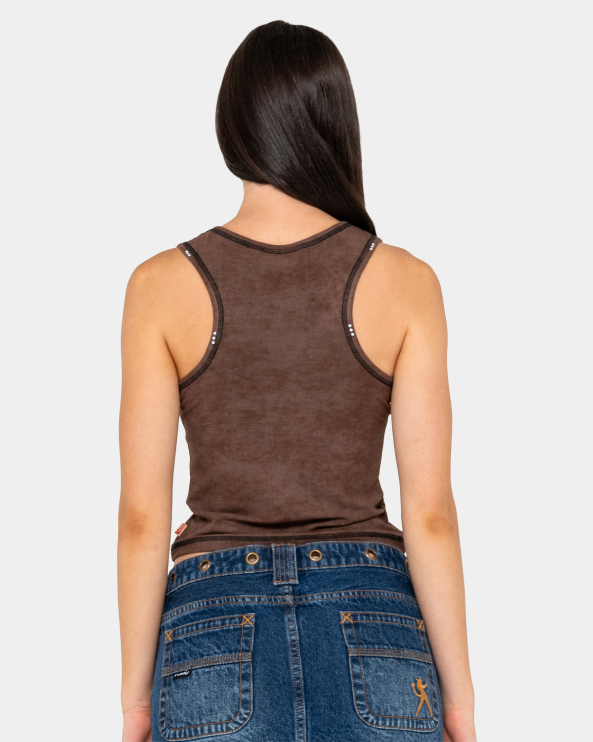 Womens Kachow Racer Tank Top
