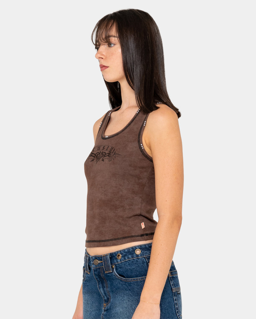 Womens Kachow Racer Tank Top