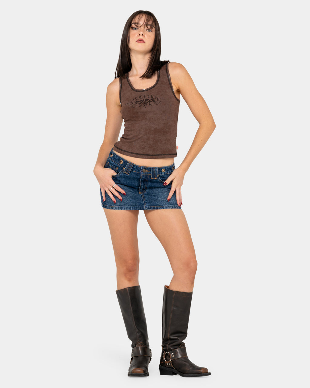 Womens Kachow Racer Tank Top