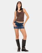 Womens Kachow Racer Tank Top