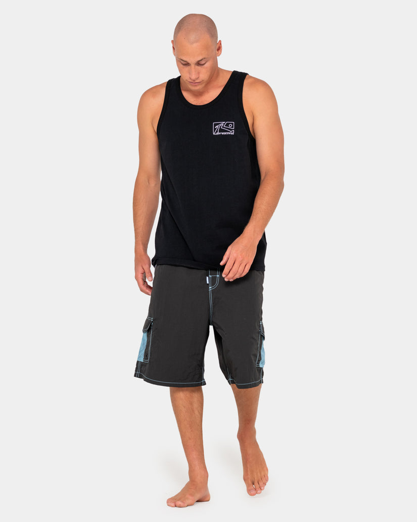 Mens Boxed Out Tank Top