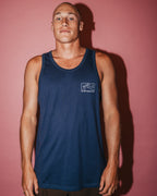 Mens Boxed Out Tank Top