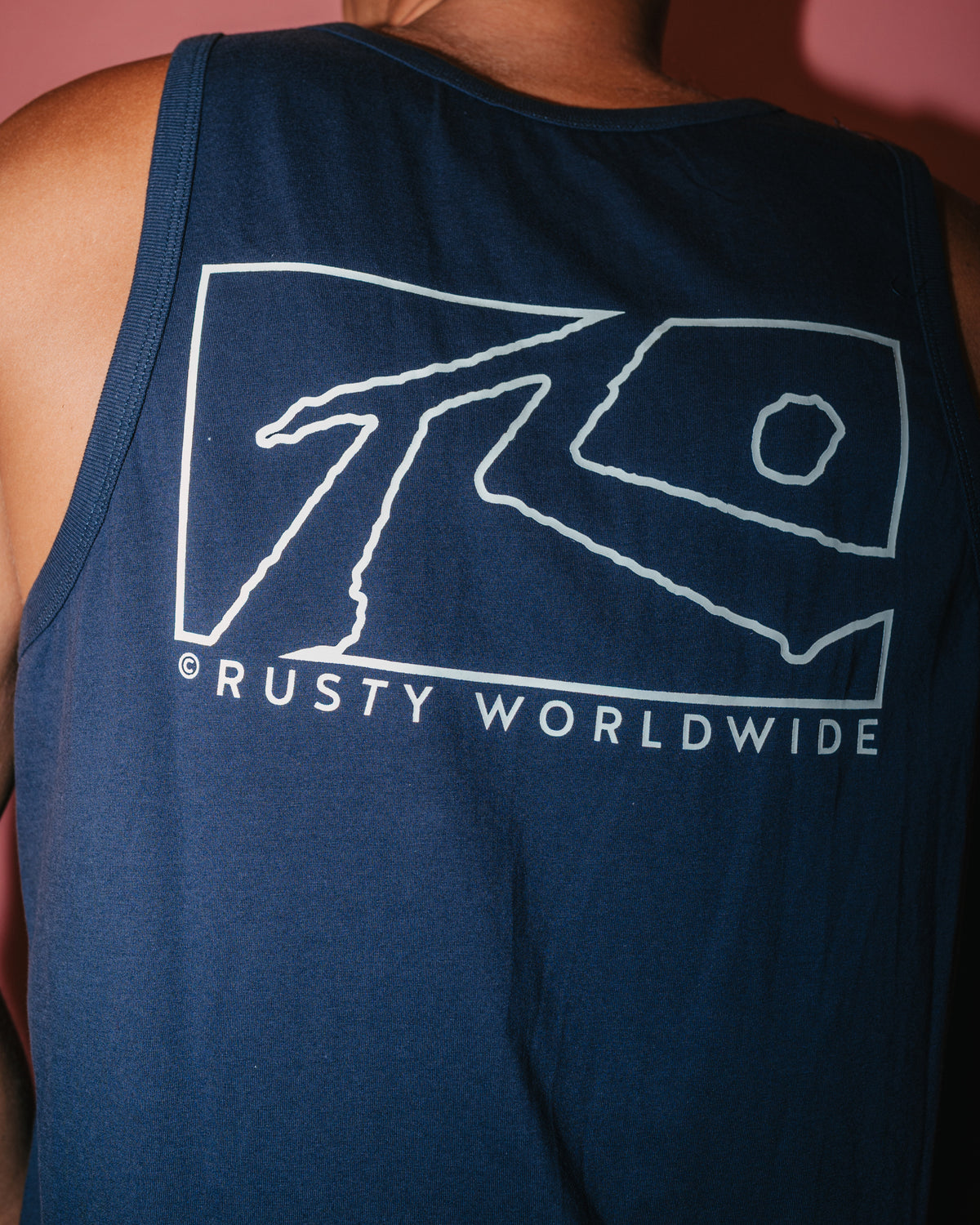 Mens Boxed Out Tank Top