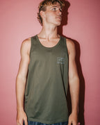 Mens Boxed Out Tank Top