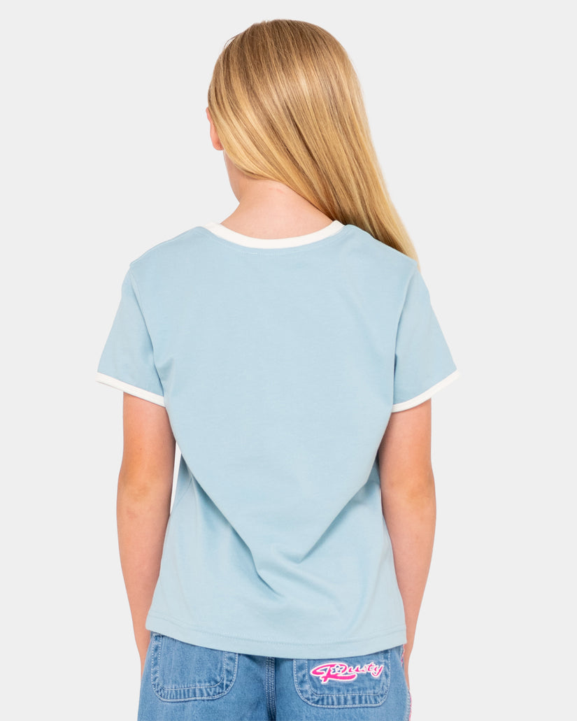 Girls 8-16 Sunset Wishes Ringer T-Shirt