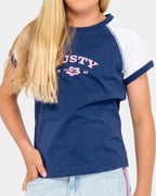 Girls 8-14 Riley Raglan Baby T-Shirt