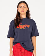WOMENS SURF OVERSIZE SHORT SLEEVE T-SHIRT