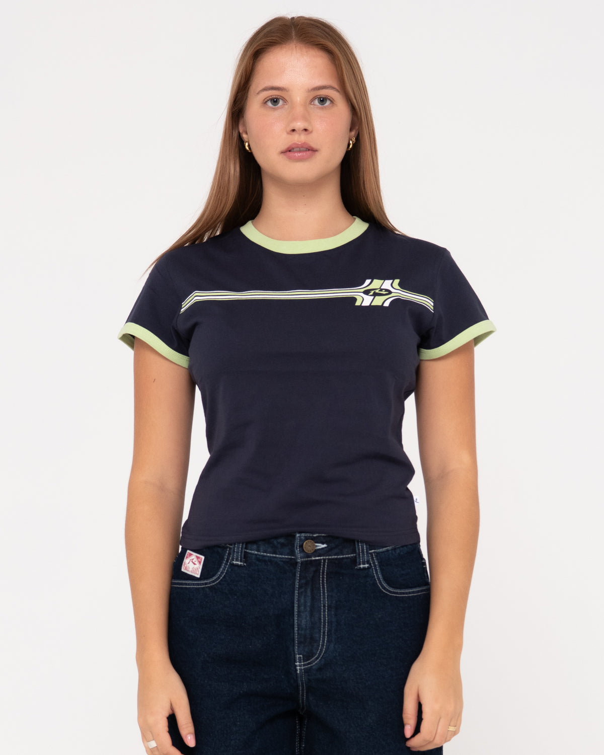 WOMENS WORLDWIDE SHORT SLEEVE SKIMMER T-SHIRT