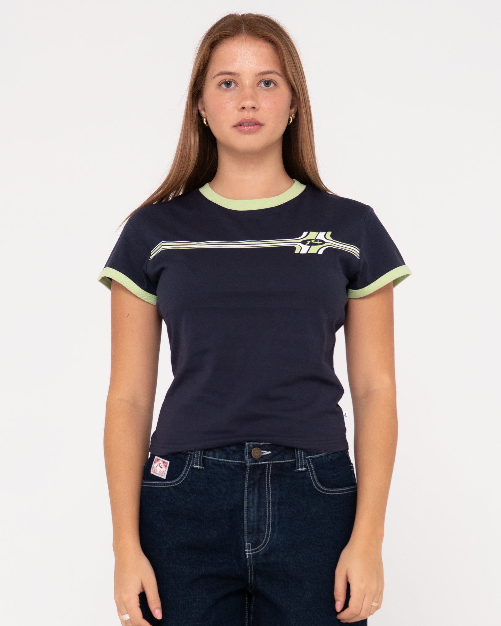 WOMENS WORLDWIDE SHORT SLEEVE SKIMMER T-SHIRT